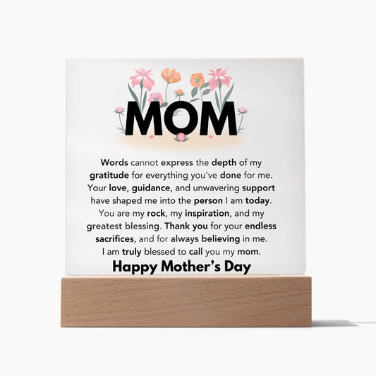 Mom | Thank You For Y our Endless Sacrifice
